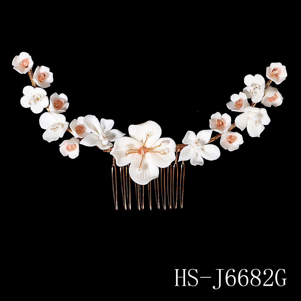 Haircomb Jewelry Hair Clip Headdress Flower Hair Accessories — 25