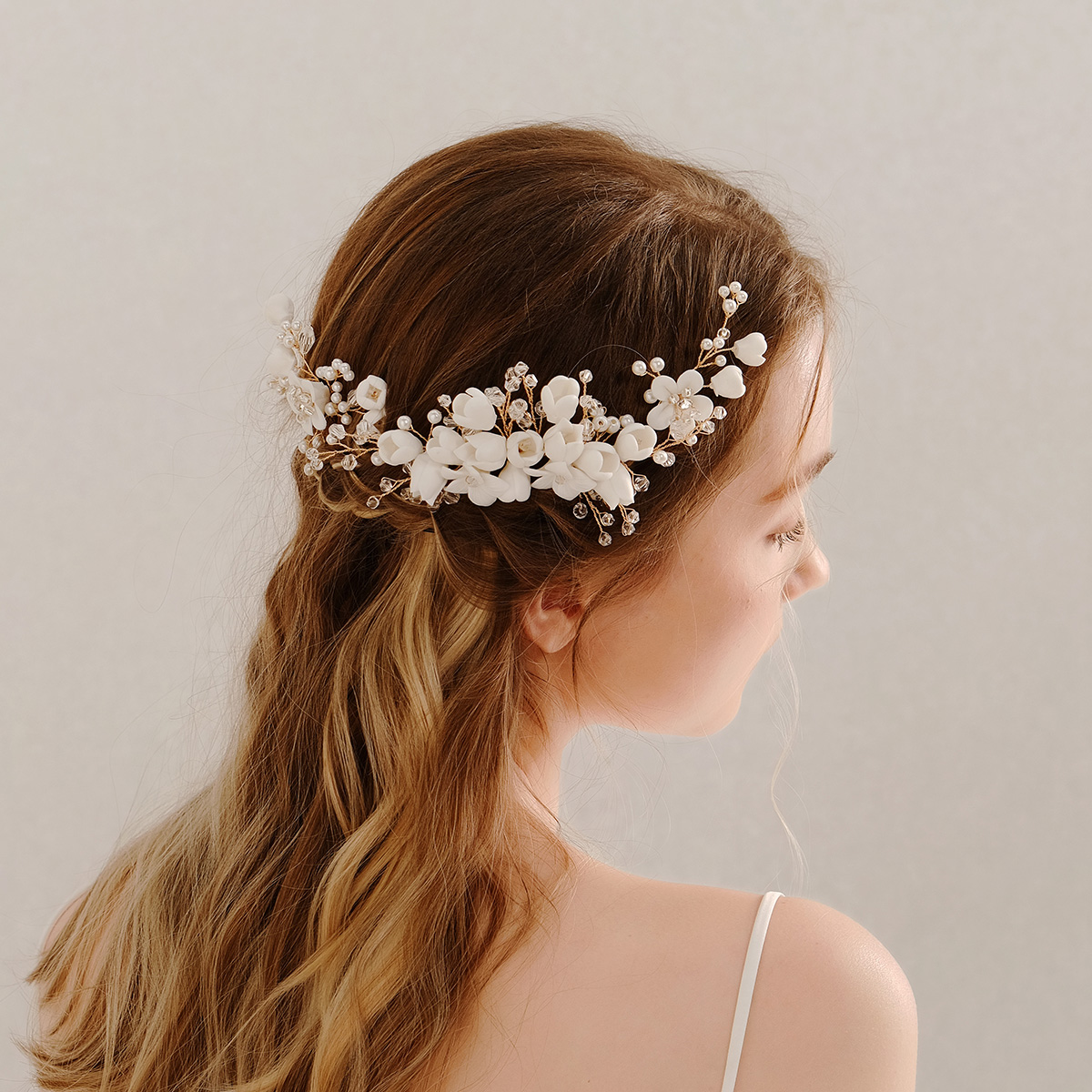 Haircomb Jewelry Hair Clip Headdress Flower Hair Accessories — 7