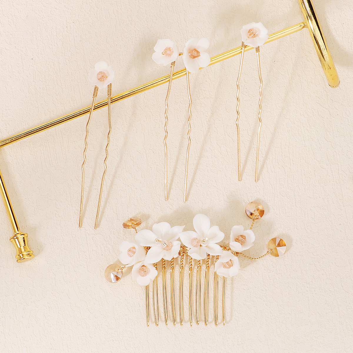 Haircomb Jewelry Hair Clip Headdress Flower Hair Accessories — 20