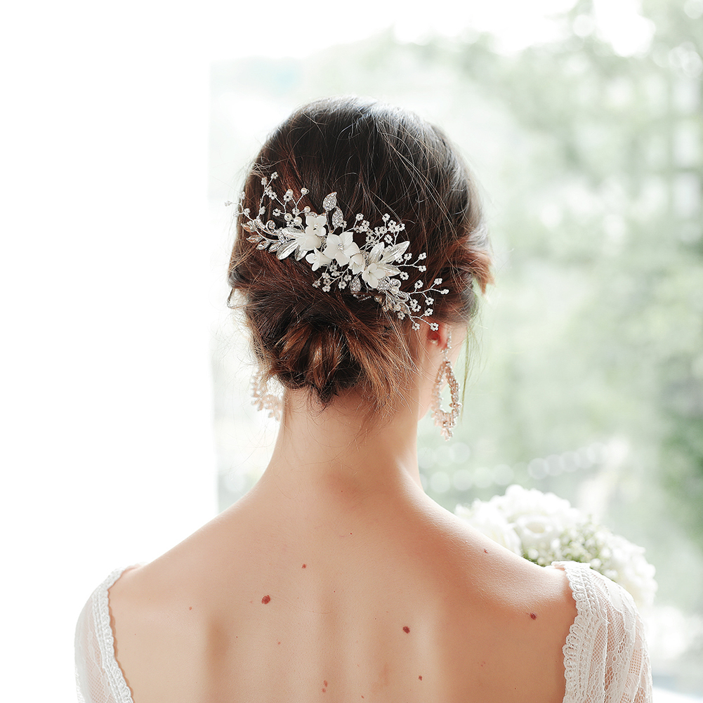 Haircomb Jewelry Hair Clip Headdress Flower Hair Accessories — 2