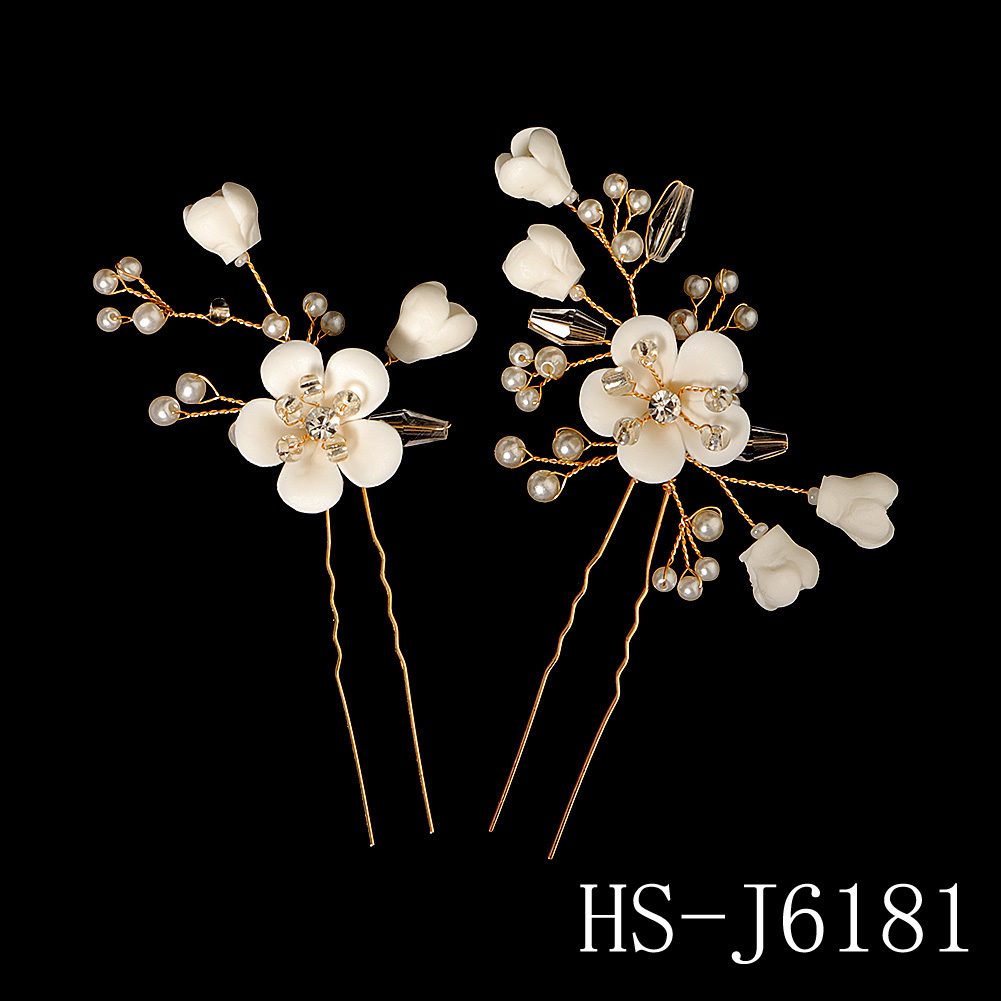 Haircomb Jewelry Hair Clip Headdress Flower Hair Accessories — 6