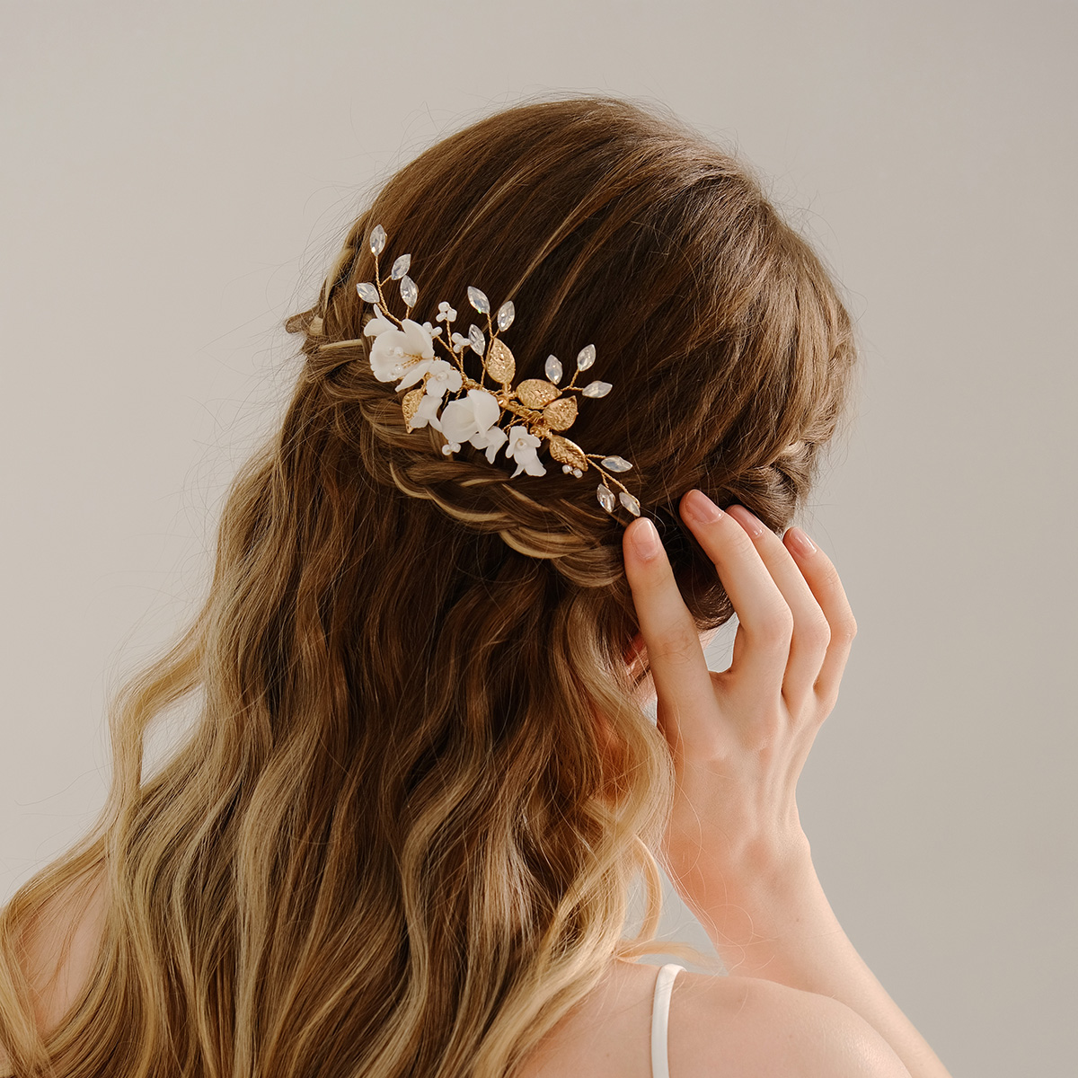 Haircomb Jewelry Hair Clip Headdress Flower Hair Accessories — 16